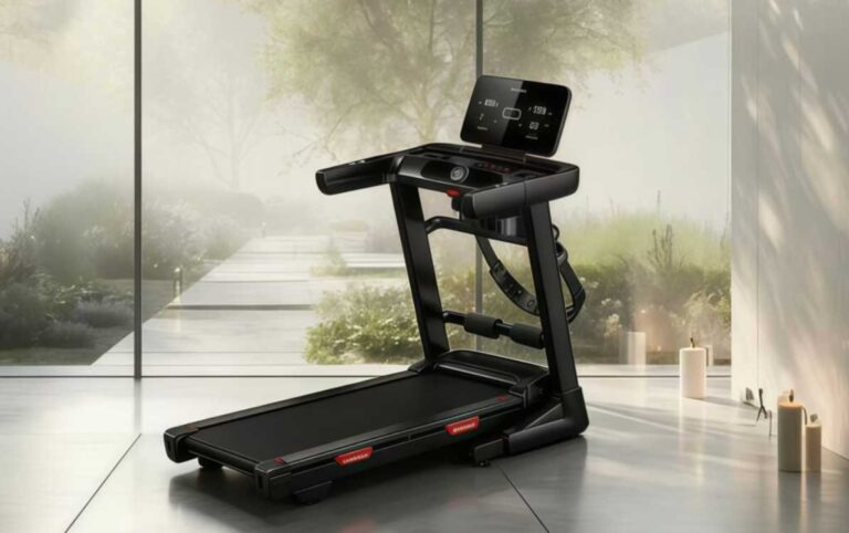 Quiet Foldable Home Treadmill with LED Display – 3.5HP Electric Incline Treadmill from Jinhua China Factory