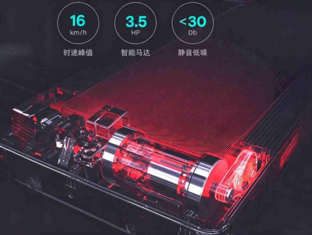 3.5HP quiet treadmill motor with low noise under 30dB